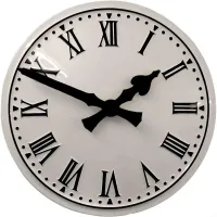 Congleton Outdoor Clock Service white dial